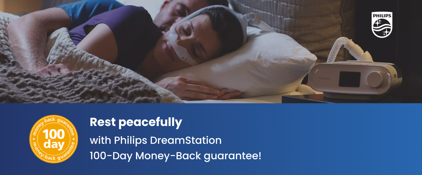 Philips DreamStation 100 days Money Back Guarantee