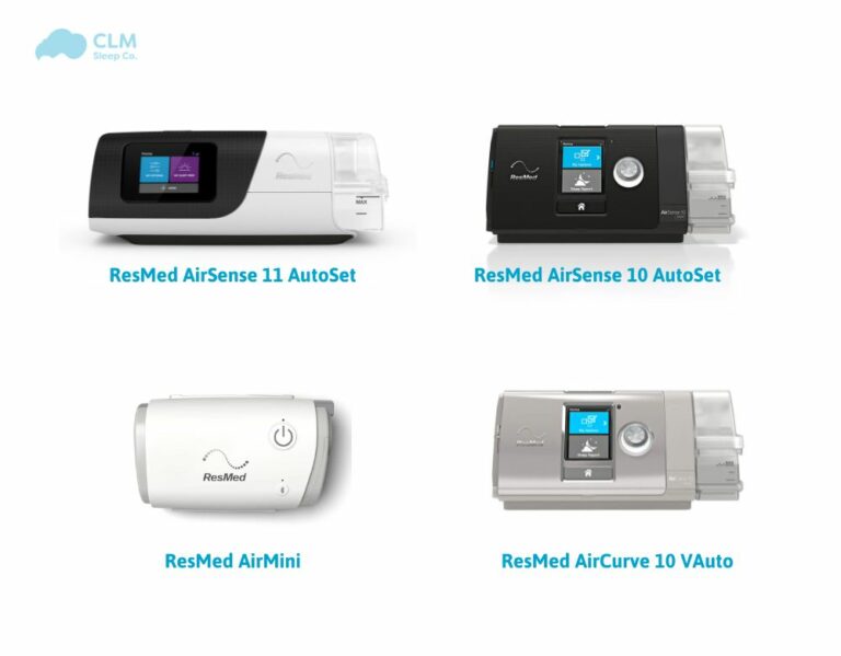 types of resmed cpap machines