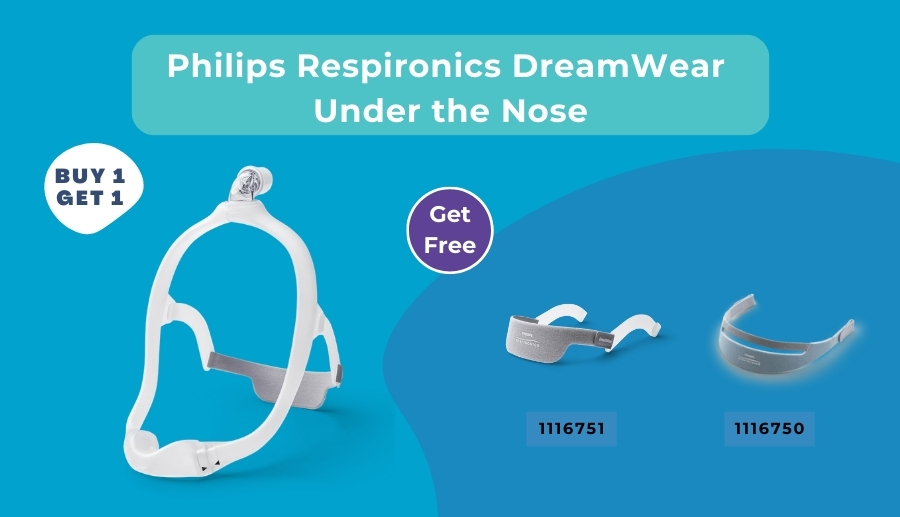 Philips Respironics DreamWear 
Under the Nose