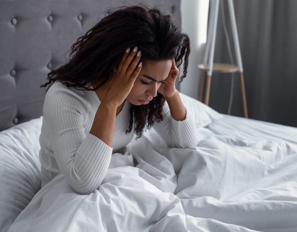 Women suffering from sleep apnea, often experience morning headaches