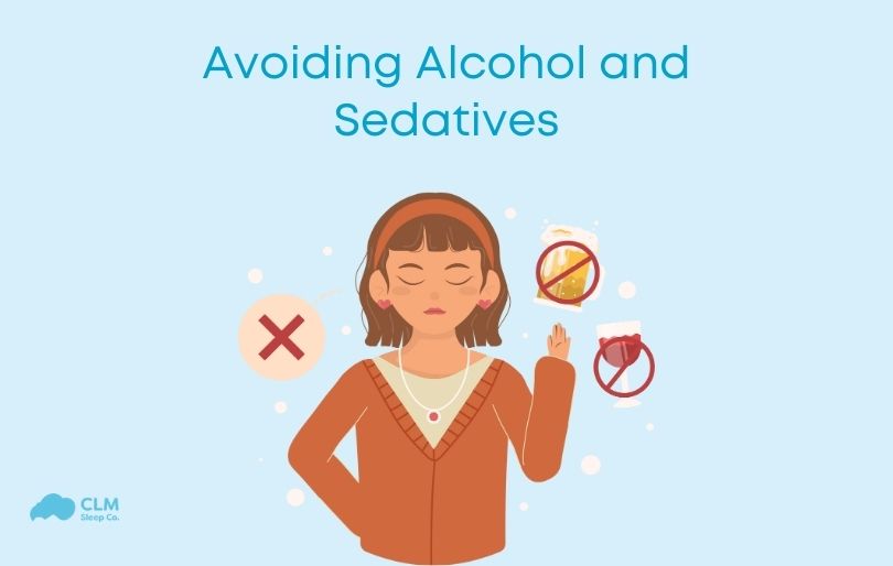 Another very important lifestyle modification to the treatment of obstructive sleep apnea is the avoidance of alcohol and sedatives