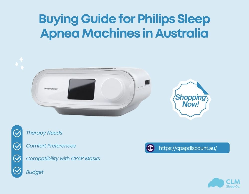 Buy Philips sleep apnea machine online in Australia at CPAPDiscount