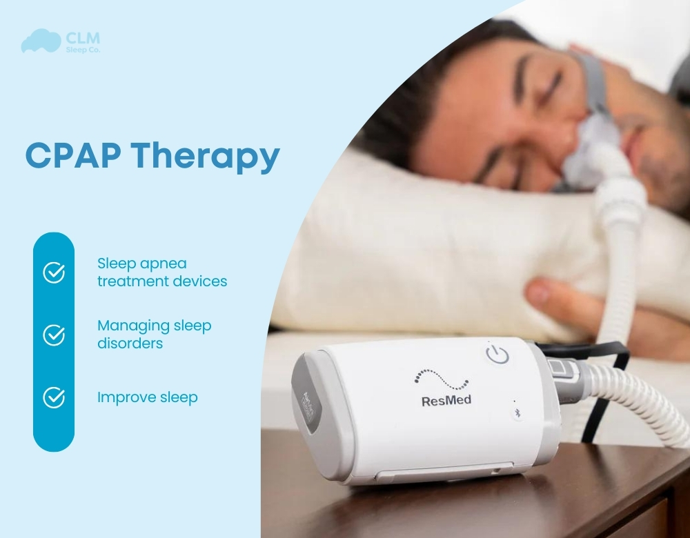 Sleep apnea treatment - Continuous Positive Airway Pressure (CPAP)