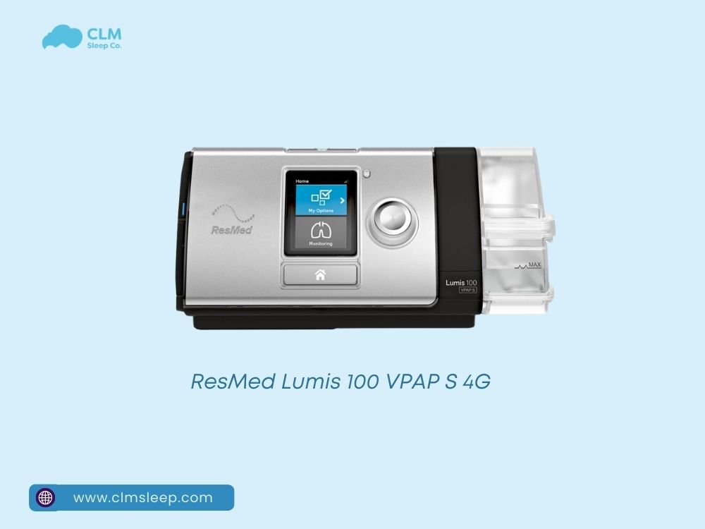 Top-rated CPAP machines for severe sleep apnea​: Lumis 100 VPAP S 4G