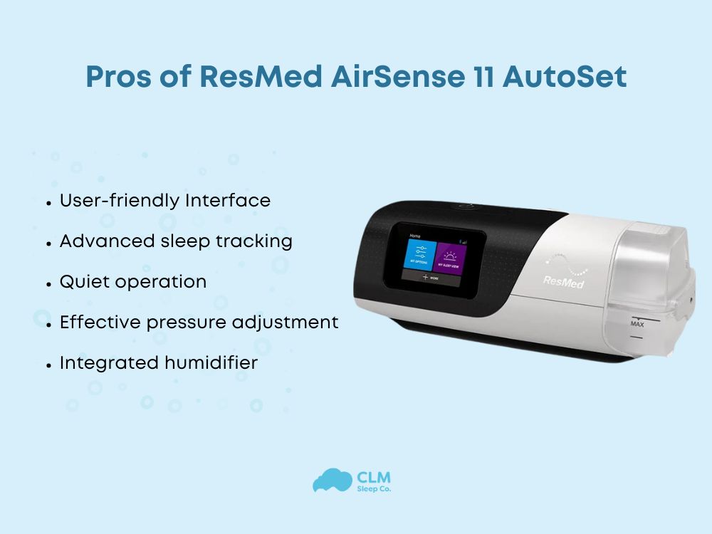 Review Resmed Airsense 11 Autoset​: Pros